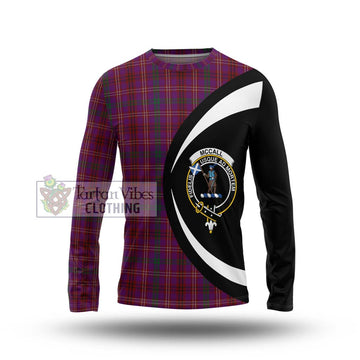 McCall (Caithness) Tartan Long Sleeve T-Shirt with Family Crest Circle Style Unisex - Tartan Vibes Clothing