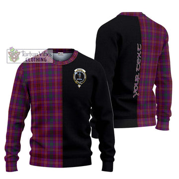 McCall (Caithness) Tartan Ugly Sweater with Family Crest and Half Of Me Style Unisex - Tartan Vibes Clothing