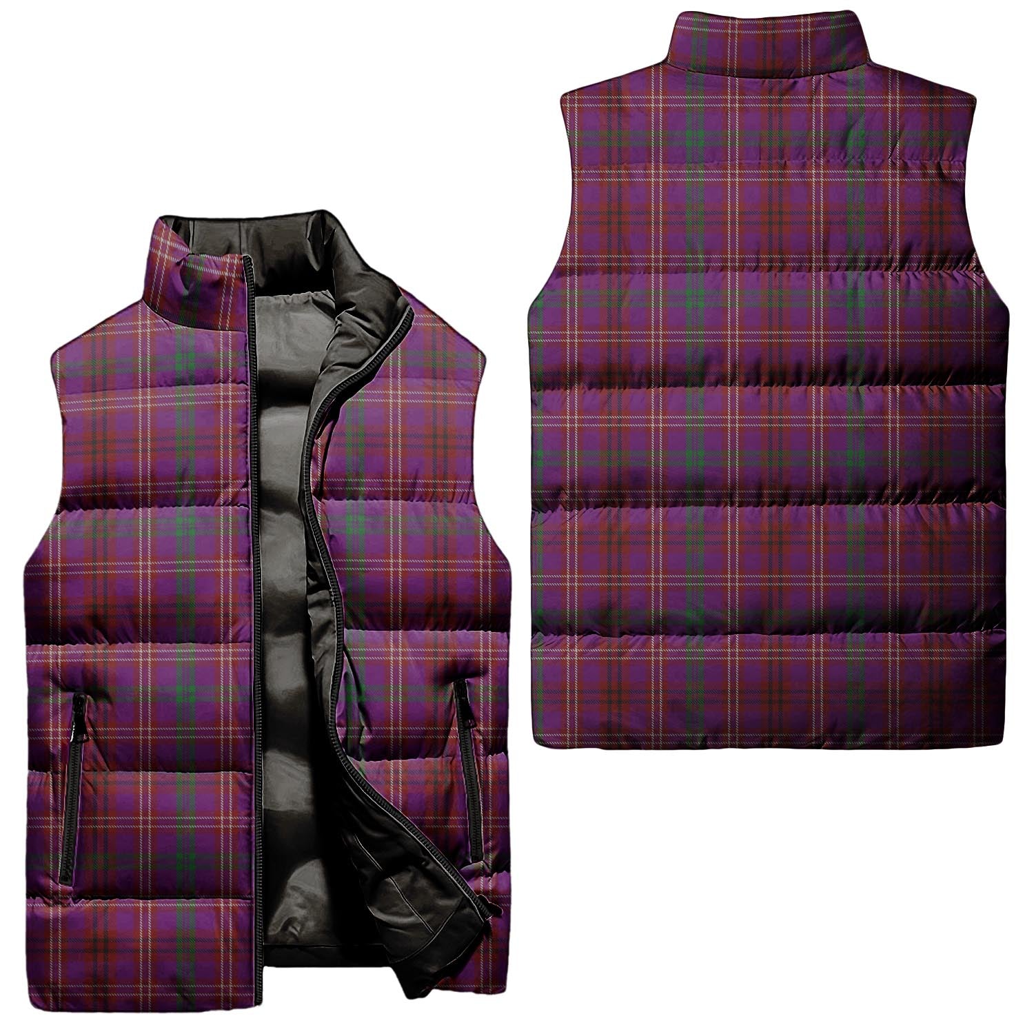 McCall (Caithness) Tartan Sleeveless Puffer Jacket Unisex - Tartan Vibes Clothing