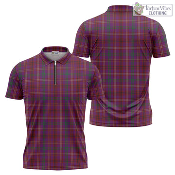 McCall (Caithness) Tartan Zipper Polo Shirt Unisex - Tartan Vibes Clothing
