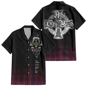 McCall (Caithness) Tartan Hawaiian Shirt Shirt Featuring Alba Gu Brath Family Crest Celtic Inspired Kid - Tartan Vibes Clothing