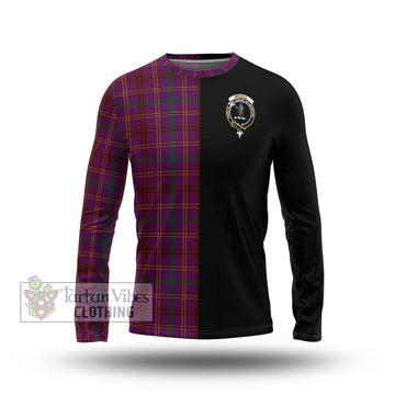 McCall (Caithness) Tartan Long Sleeve T-Shirt with Family Crest and Half Of Me Style Unisex - Tartan Vibes Clothing