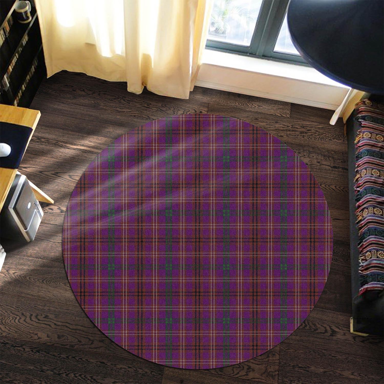 McCall (Caithness) Tartan Round Rug Premium Round Rug - Tartan Vibes Clothing
