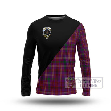 McCall (Caithness) Tartan Long Sleeve T-Shirt with Family Crest and Military Logo Style Unisex - Tartan Vibes Clothing
