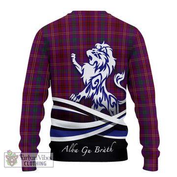 McCall (Caithness) Tartan Ugly Sweater with Alba Gu Brath Regal Lion Emblem - Tartan Vibes Clothing