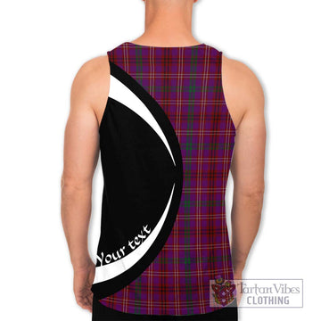 McCall (Caithness) Tartan Men's Tank Top with Family Crest Circle Style - Tartan Vibes Clothing