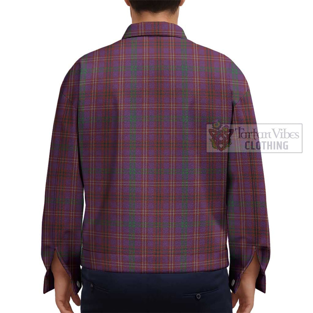 McCall (Caithness) Tartan Unisex Lapel Cotton Jacket - Tartan Vibes Clothing
