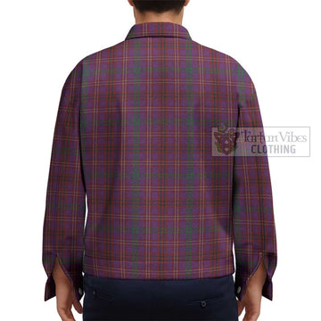 McCall (Caithness) Tartan Unisex Lapel Cotton Jacket - Tartan Vibes Clothing