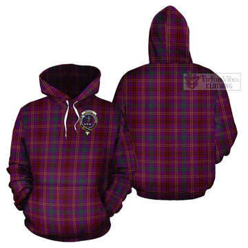 McCall (Caithness) Tartan Cotton Hoodie with Family Crest - Tartan Vibes Clothing