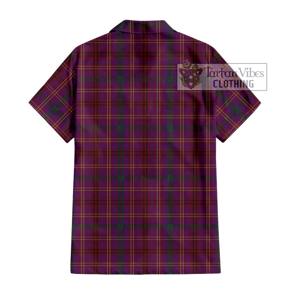 McCall (Caithness) Tartan Hawaiian Shirt with Family Crest DNA In Me Style - Tartan Vibes Clothing