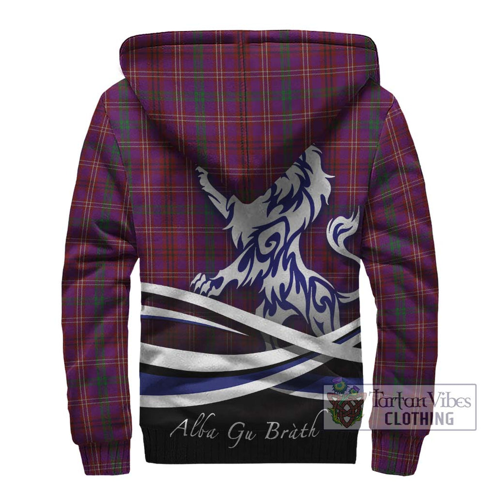 McCall (Caithness) Tartan Sherpa Hoodie with Alba Gu Brath Regal Lion Emblem - Tartan Vibes Clothing