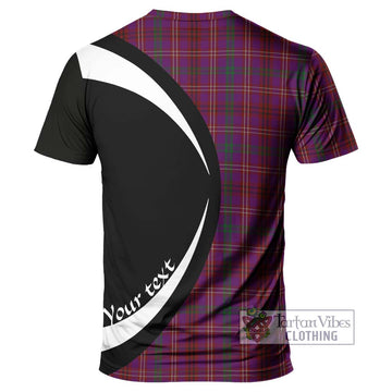 McCall (Caithness) Tartan T-Shirt with Family Crest Circle Style - Tartan Vibes Clothing