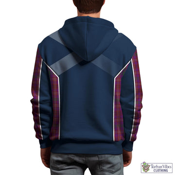 McCall (Caithness) Tartan Hoodie with Family Crest and Scottish Thistle Vibes Sport Style - Tartan Vibes Clothing