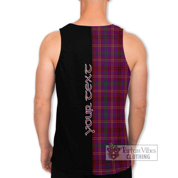 McCall (Caithness) Tartan Men's Tank Top with Family Crest and Half Of Me Style - Tartan Vibes Clothing