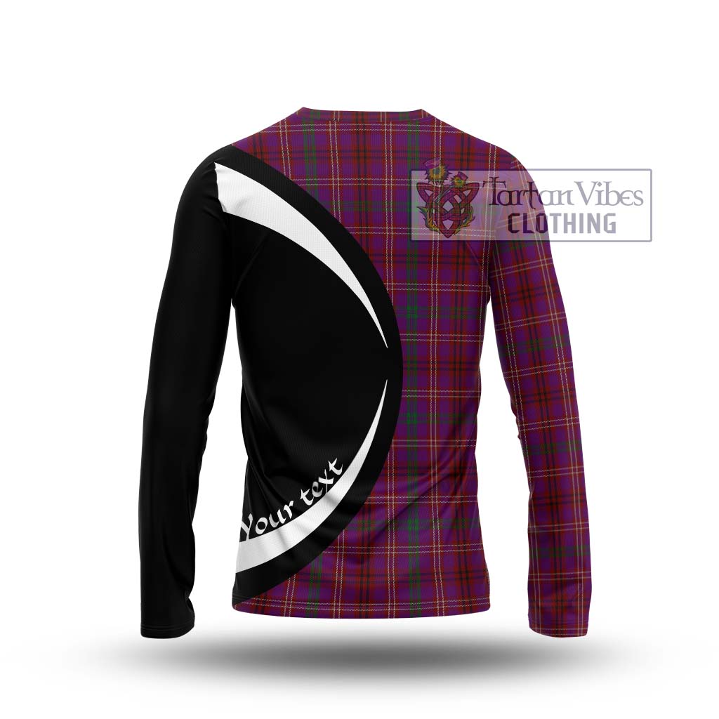 McCall (Caithness) Tartan Long Sleeve T-Shirt with Family Crest Circle Style - Tartan Vibes Clothing