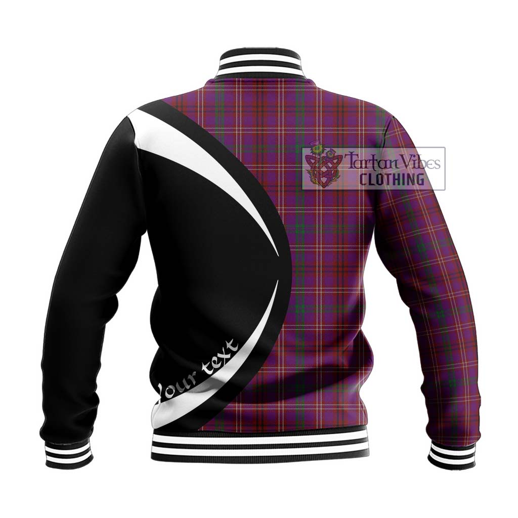 McCall (Caithness) Tartan Baseball Jacket with Family Crest Circle Style - Tartan Vibes Clothing