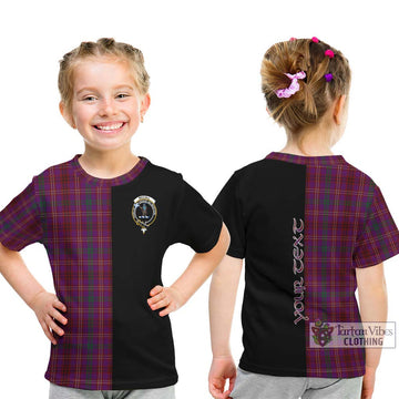 McCall (Caithness) Tartan Kid T-Shirt with Family Crest and Half Of Me Style - Tartan Vibes Clothing