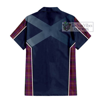 McCall (Caithness) Tartan Hawaiian Shirt with Family Crest and Lion Rampant Vibes Sport Style - Tartan Vibes Clothing