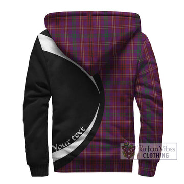 McCall (Caithness) Tartan Sherpa Hoodie with Family Crest Circle Style - Tartan Vibes Clothing