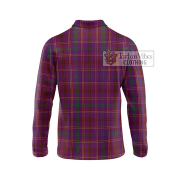 McCall (Caithness) Tartan Long Sleeve Polo Shirt with Family Crest DNA In Me Style - Tartan Vibes Clothing