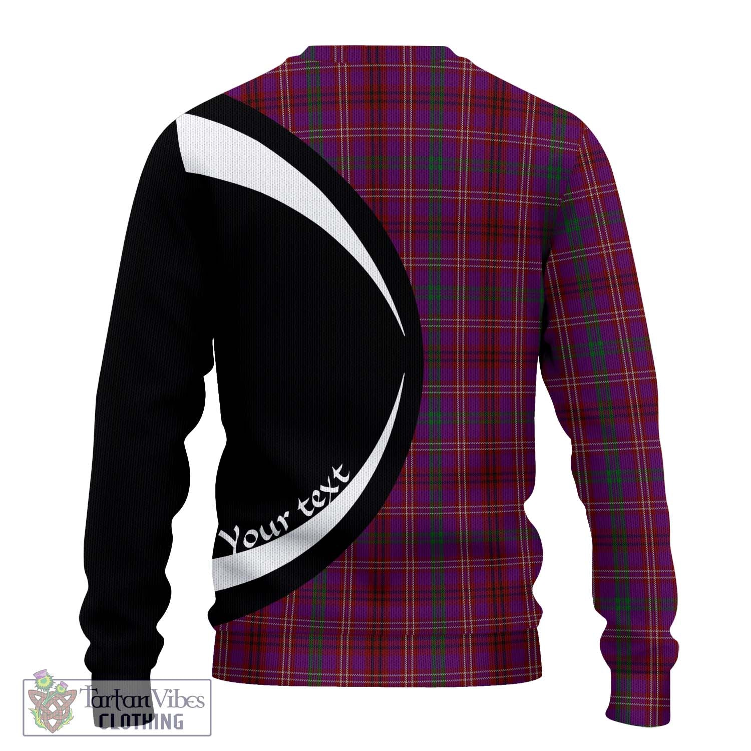McCall (Caithness) Tartan Ugly Sweater with Family Crest Circle Style - Tartan Vibes Clothing