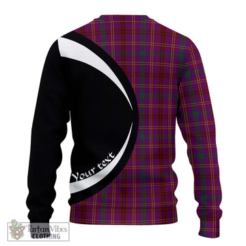 McCall (Caithness) Tartan Ugly Sweater with Family Crest Circle Style - Tartan Vibes Clothing
