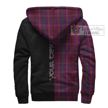 McCall (Caithness) Tartan Sherpa Hoodie with Family Crest and Half Of Me Style - Tartan Vibes Clothing