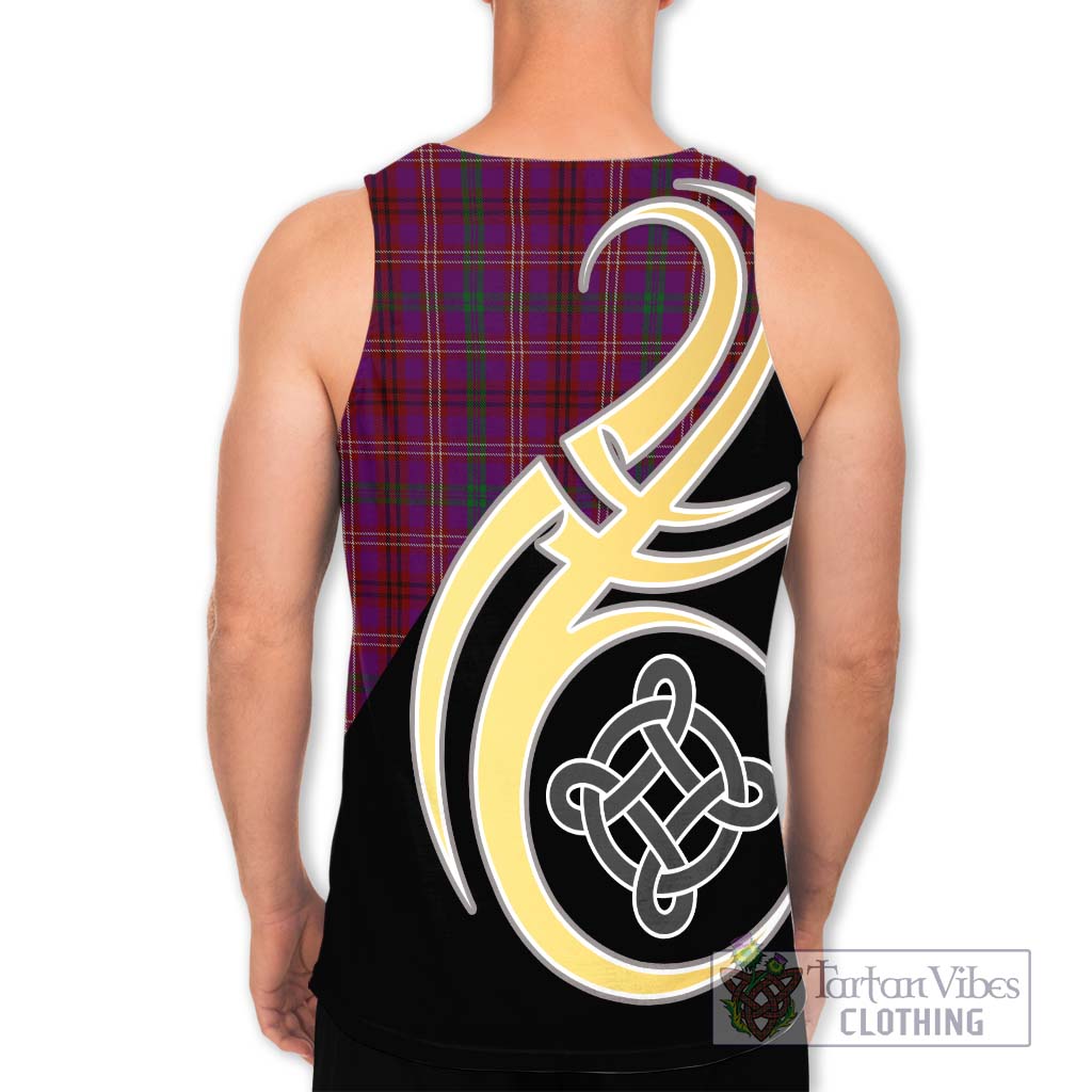 McCall (Caithness) Tartan Men's Tank Top with Family Crest and Celtic Symbol Style - Tartan Vibes Clothing
