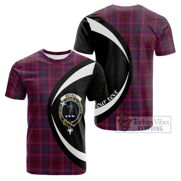 McCall (Caithness) Tartan Cotton T-shirt with Family Crest Circle Style Kid's Shirt - Tartan Vibes Clothing
