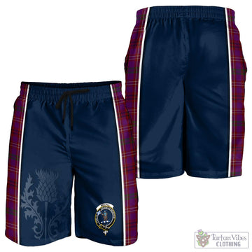 McCall (Caithness) Tartan Men's Shorts with Family Crest and Scottish Thistle Vibes Sport Style - Tartan Vibes Clothing