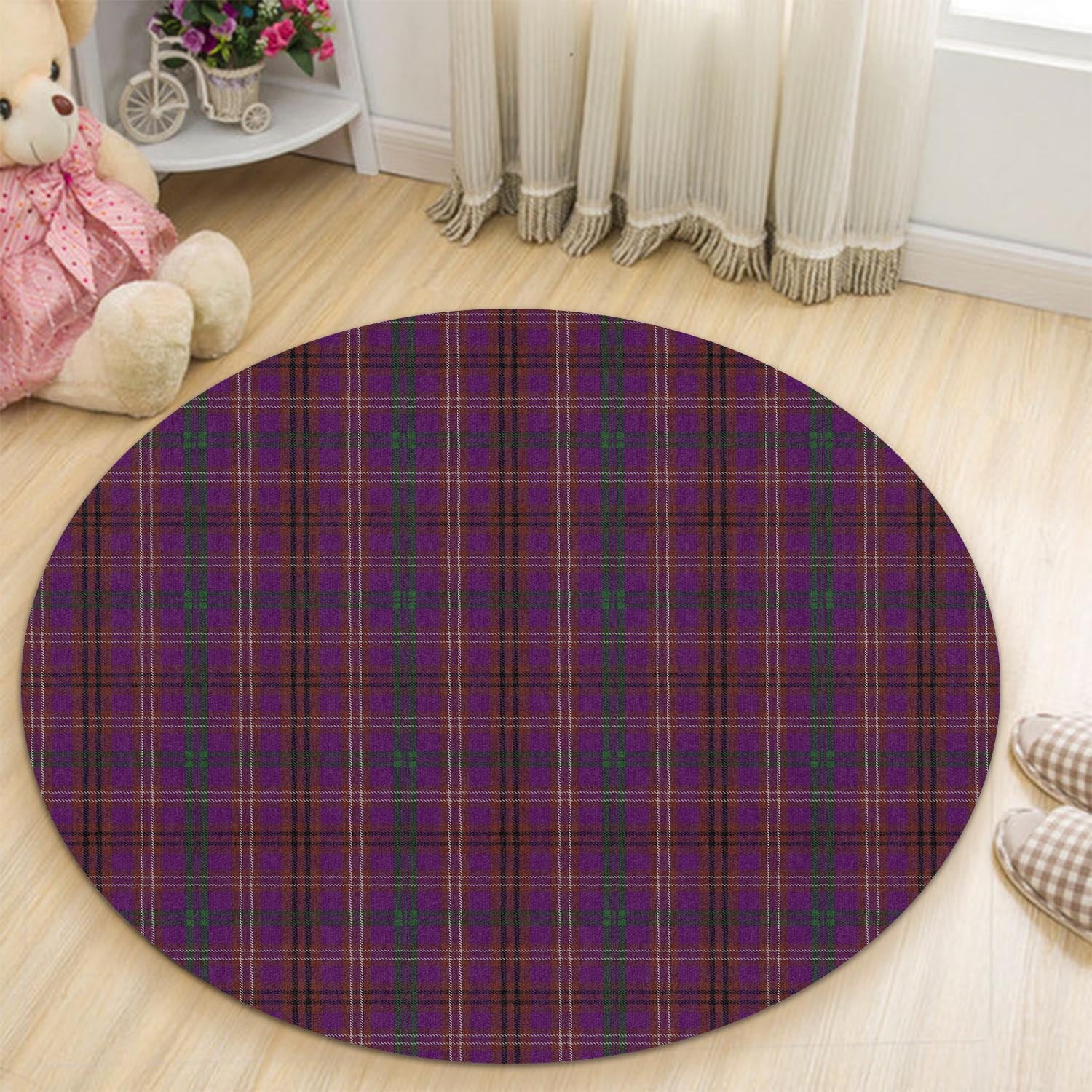 McCall (Caithness) Tartan Round Rug - Tartan Vibes Clothing