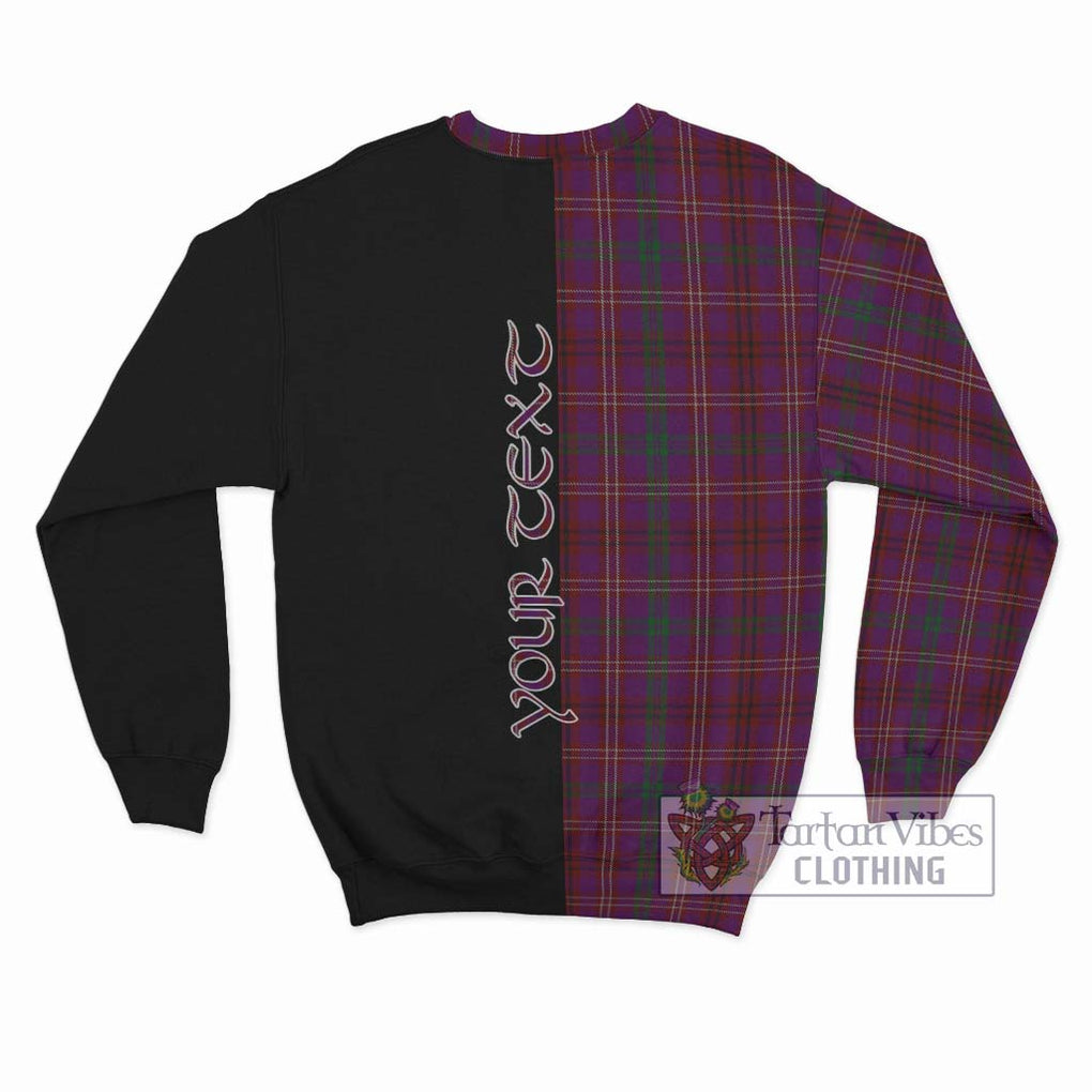 McCall (Caithness) Tartan Sweatshirt with Family Crest and Half Of Me Style - Tartan Vibes Clothing