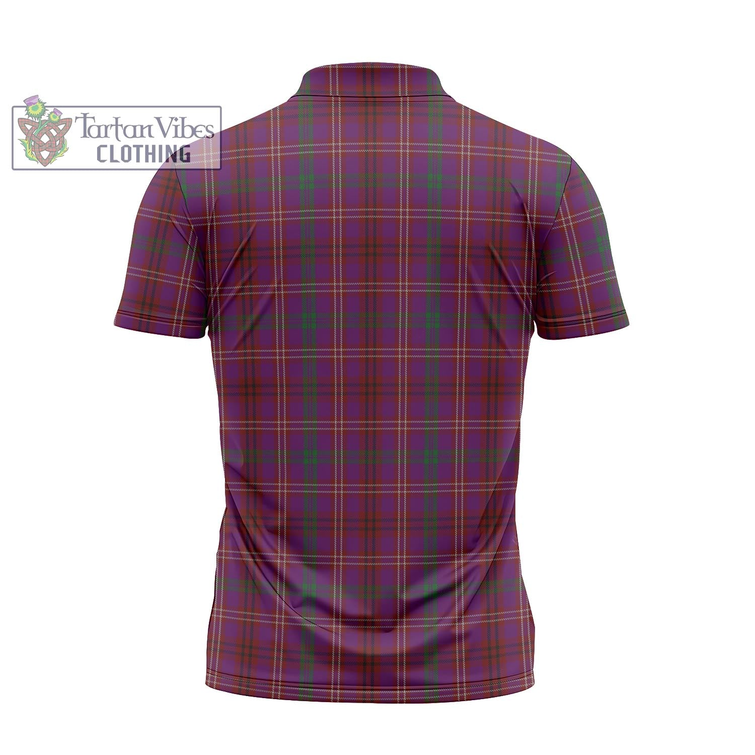 McCall (Caithness) Tartan Zipper Polo Shirt - Tartan Vibes Clothing