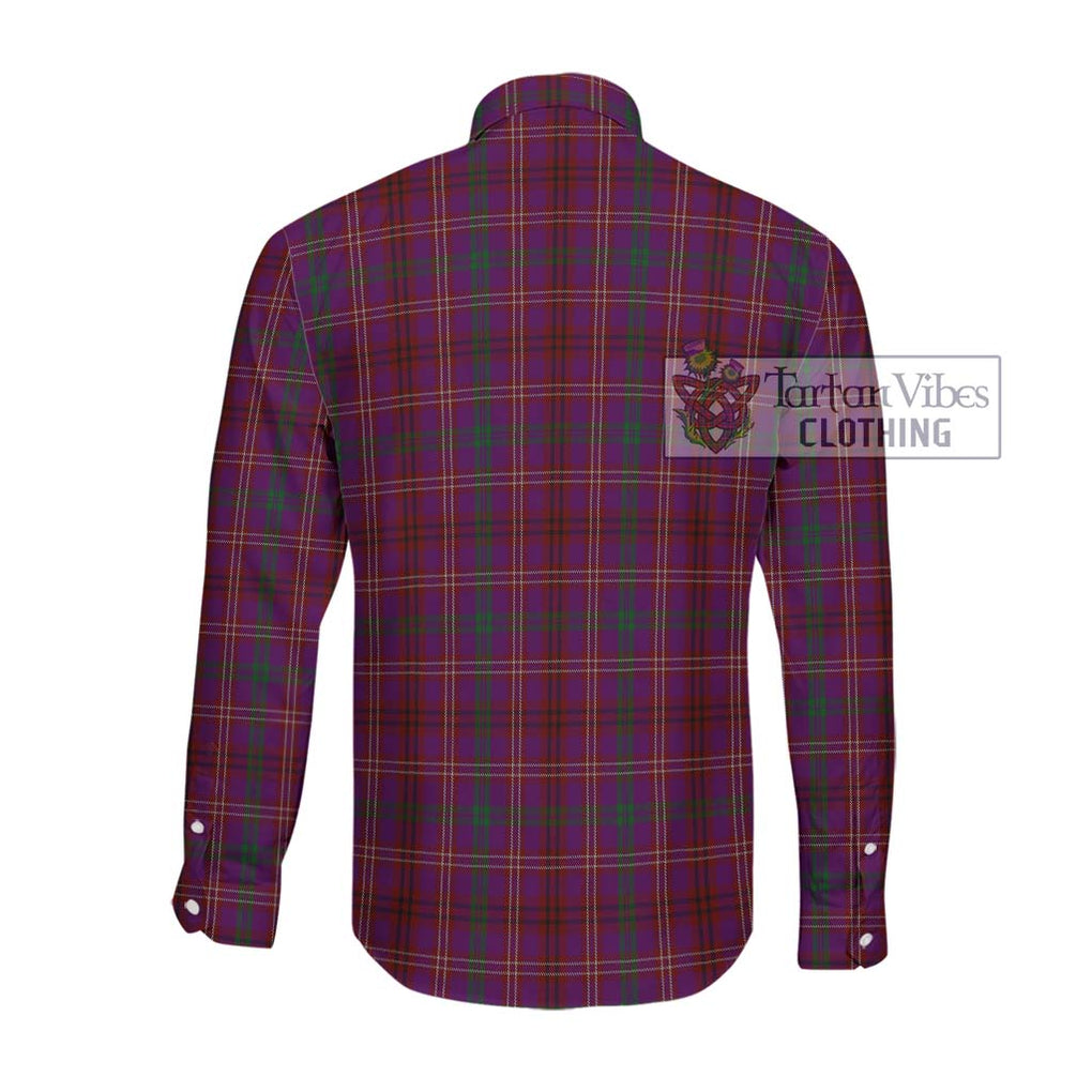McCall (Caithness) Tartan Long Sleeve Button Shirt with Family Crest DNA In Me Style - Tartanvibesclothing Shop