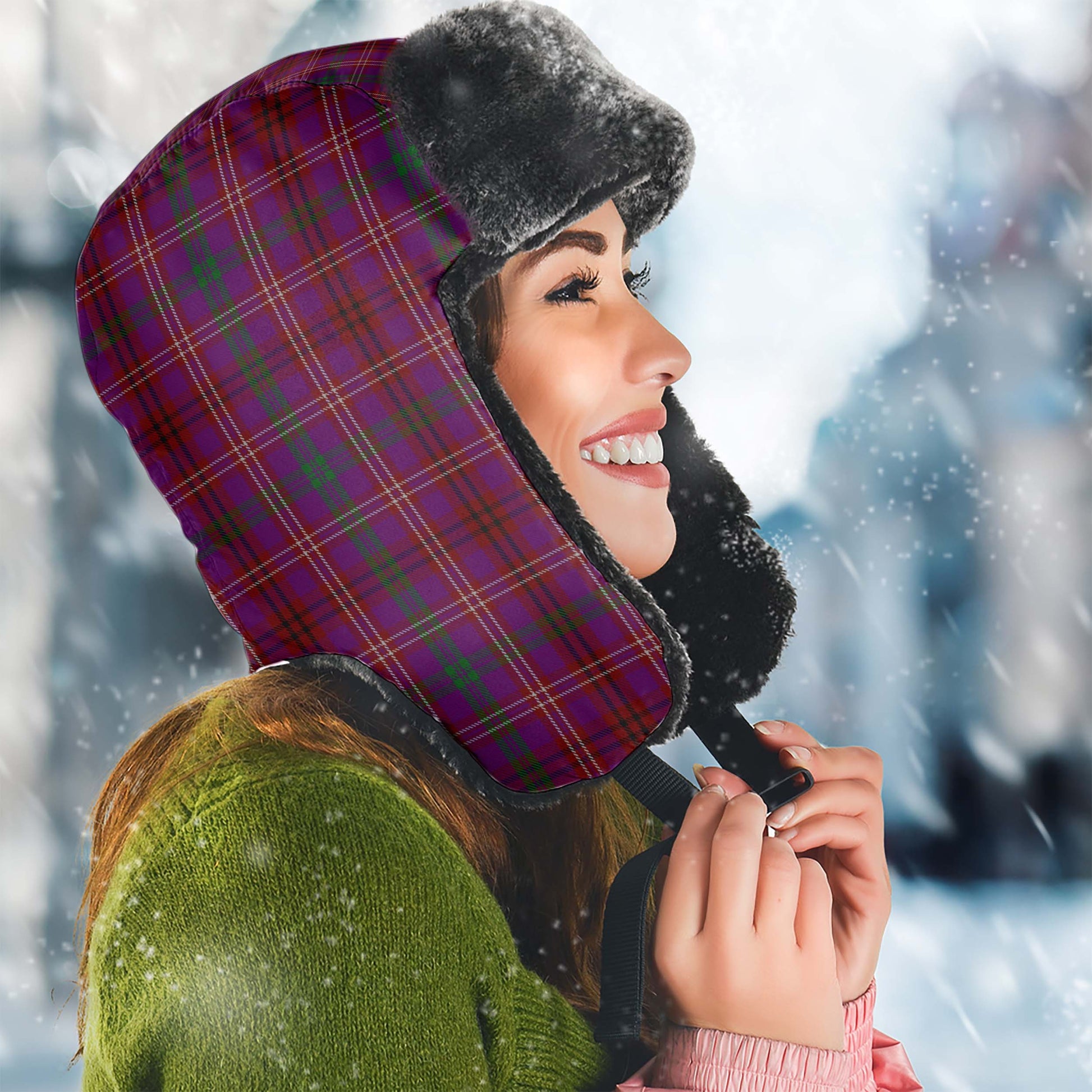 McCall (Caithness) Tartan Winter Trapper Hat - Tartan Vibes Clothing