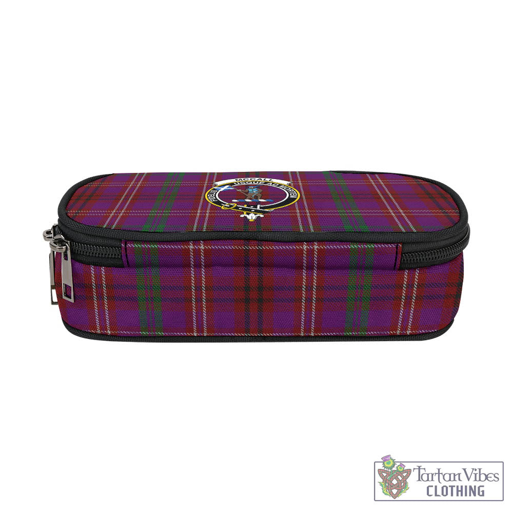 McCall (Caithness) Tartan Pen and Pencil Case with Family Crest - Tartan Vibes Clothing
