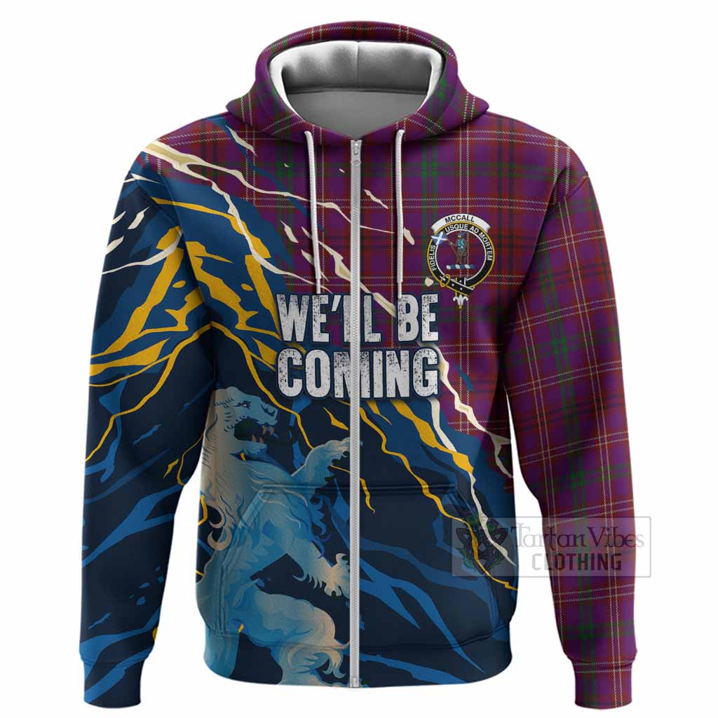 McCall (Caithness) Scotland Tartan Hoodie WC2026 Football - We'll Be Coming