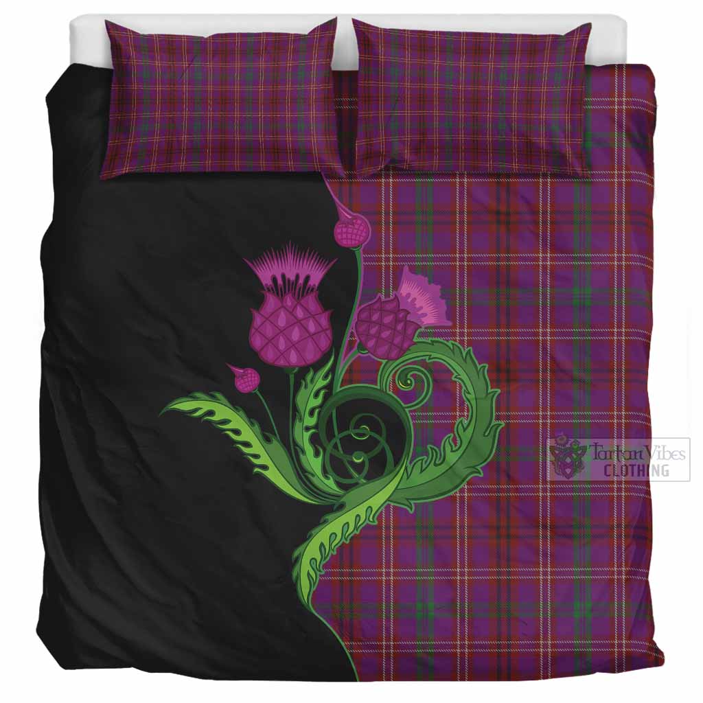 McCall (Caithness) Tartan Bedding Set Traditional Scottish Thistle UK Bedding Set UK Super King 104*94 inch - Tartan Vibes Clothing