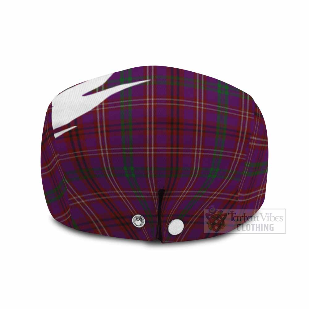 McCall (Caithness) Tartan Loch Ness Monster Scottish Heritage Art Flat Cap, Jeff Cap