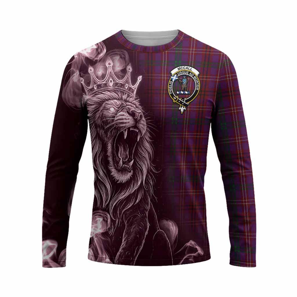 McCall (Caithness) Tartan Long Sleeve T-Shirt Roaring Lion Heritage