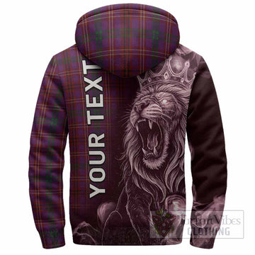 McCall (Caithness) Tartan Sherpa Hoodie Roaring Lion Heritage