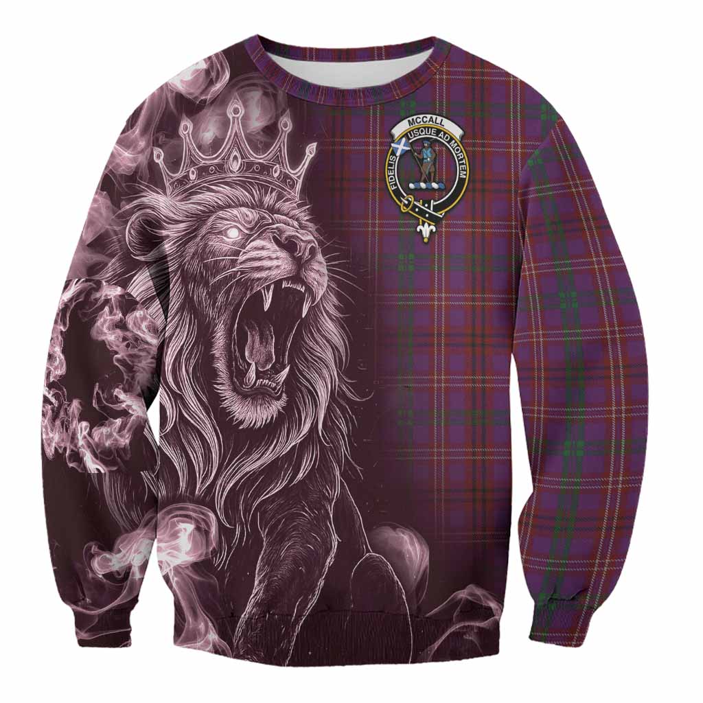 McCall (Caithness) Tartan Sweatshirt Roaring Lion Heritage