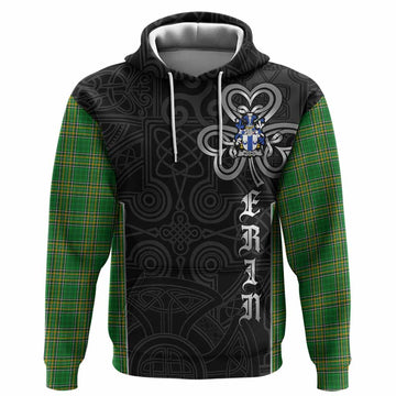 McCall Irish Crest Tartan Hoodie Erin Go Bragh Celtic Knot Shamrock Inspired