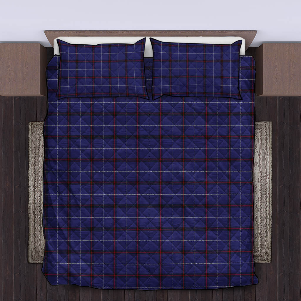 McCallie Tartan Quilt Bed Set King - Tartan Vibes Clothing