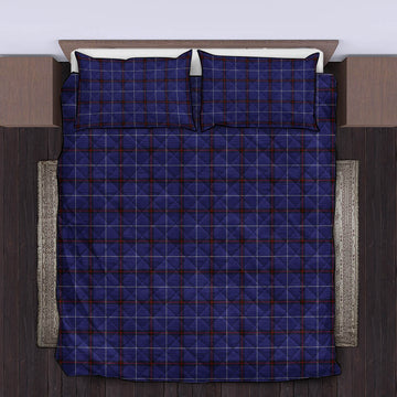 McCallie Tartan Quilt Bed Set King - Tartan Vibes Clothing