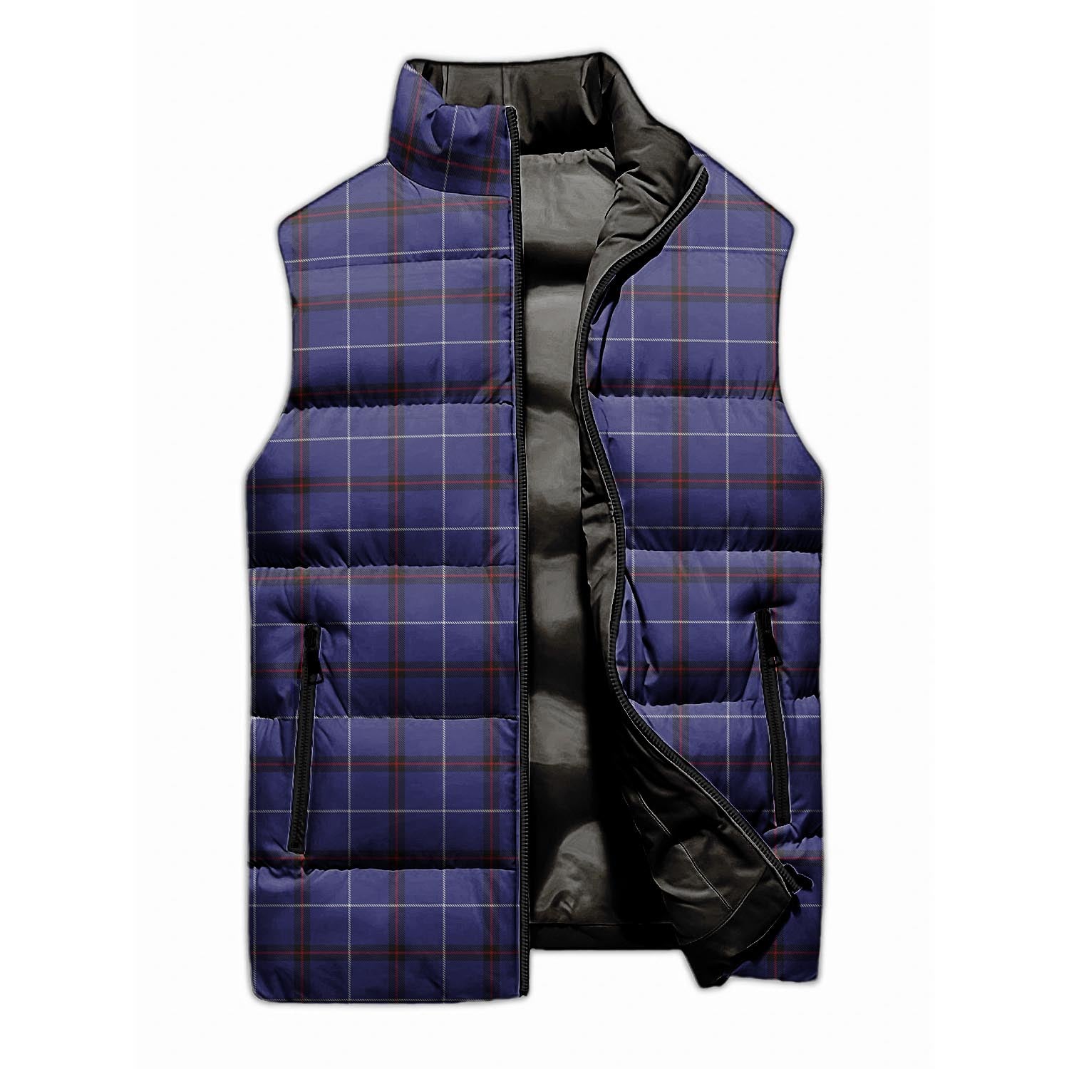 McCallie Tartan Sleeveless Puffer Jacket Unisex M - Tartan Vibes Clothing
