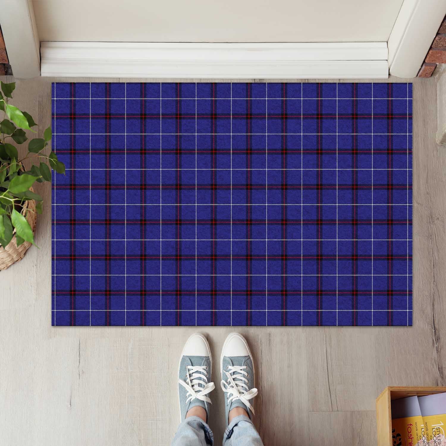 McCallie Tartan Rubber Doormat - Tartan Vibes Clothing