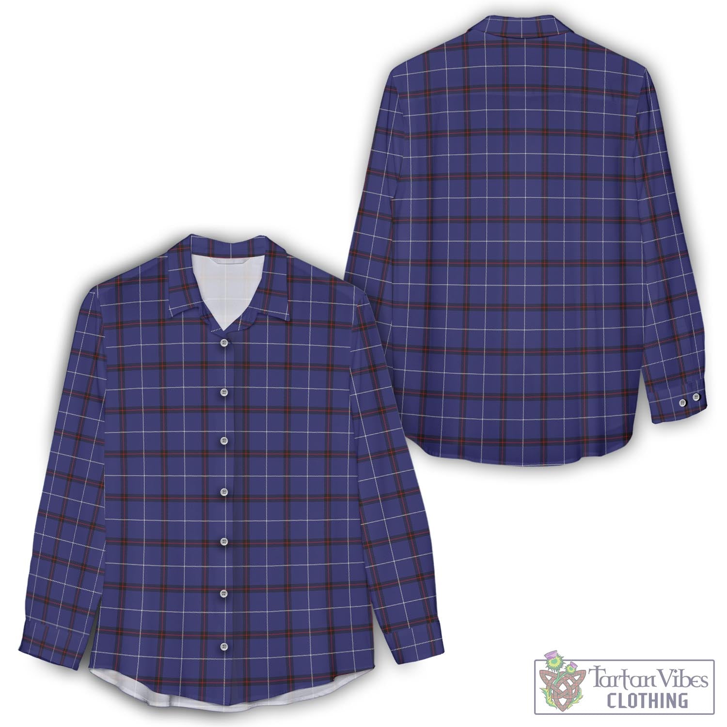 McCallie Tartan Women's Casual Shirt - Tartan Vibes Clothing