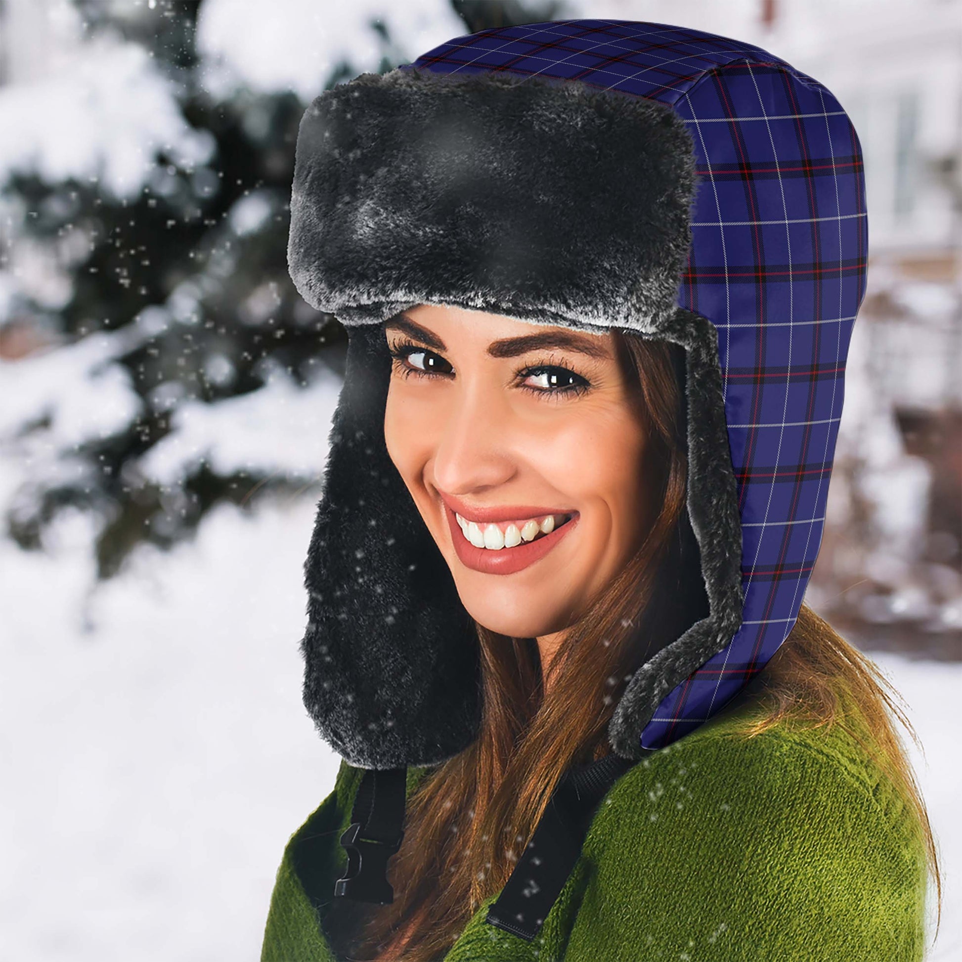 McCallie Tartan Winter Trapper Hat - Tartan Vibes Clothing