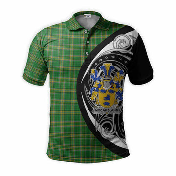 McCausland Irish Clan Polo Shirt Celtic Circle Style Kid - Tartan Vibes Clothing